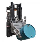 ফর্কলিফটের জন্য হাইড্রোলিক ফর্কলিফ্ট 55 গ্যালন ড্রাম ক্ল্যাম্প